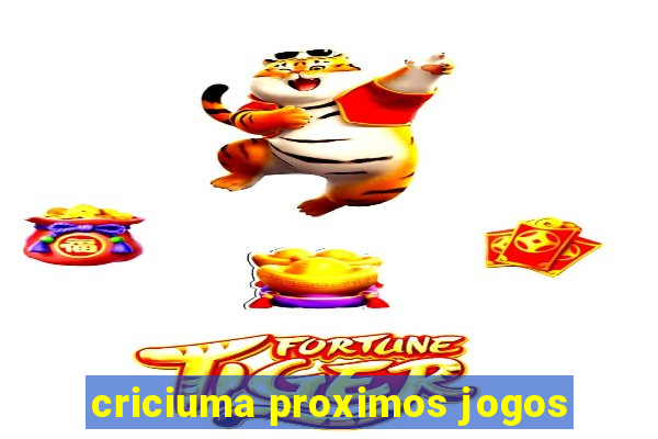 criciuma proximos jogos